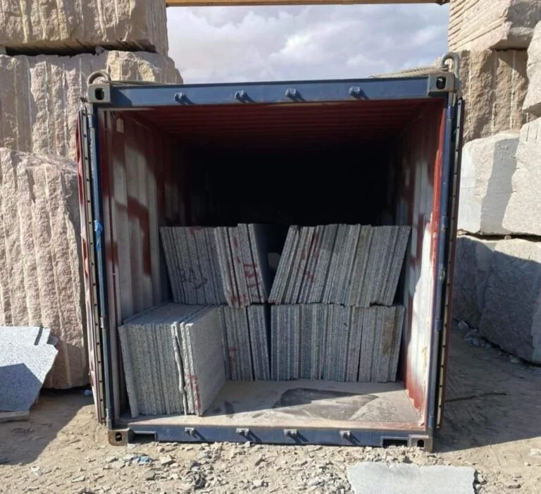 Panels loaded directly inside container